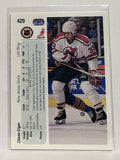 #429 Zdeno Ciger New Jersey Devils 90-91 Upper Deck Hockey Card