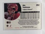 #363 Ric Nattress Calgary Flames 91-92 Pro Set Hockey Card