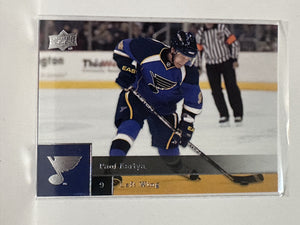 #100 Jeff Woywitka St Louis Blues 09-10 Upper Deck Series 1 Hockey Card