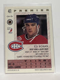 #41 Keith Tkachuk Montreal Canadiens 92-93 O-Pee-Chee Premier Hockey Card