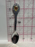 Edmonton Alberta Wild Rose  Souvenir Spoon