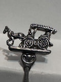 Barkerville BC Horse Buggy  Souvenir Spoon