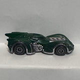 Green Batmobile CFK22 DC Comics ©2010 Hot Wheels Diecast Car