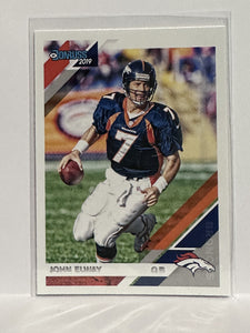 #89 John Elway Denver Broncos 2019 Donruss Football Card