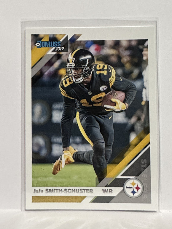 #213 Ju-Ju Smith-Schuster Pittsburgh Steelers 2019 Donruss Football Card