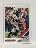 #83 Phillip Lindsay Denver Broncos 2019 Donruss Football Card