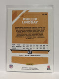 #83 Phillip Lindsay Denver Broncos 2019 Donruss Football Card