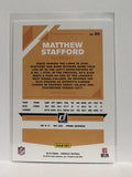 #90 Matthew Stafford Detroit Lions 2019 Donruss Football Card