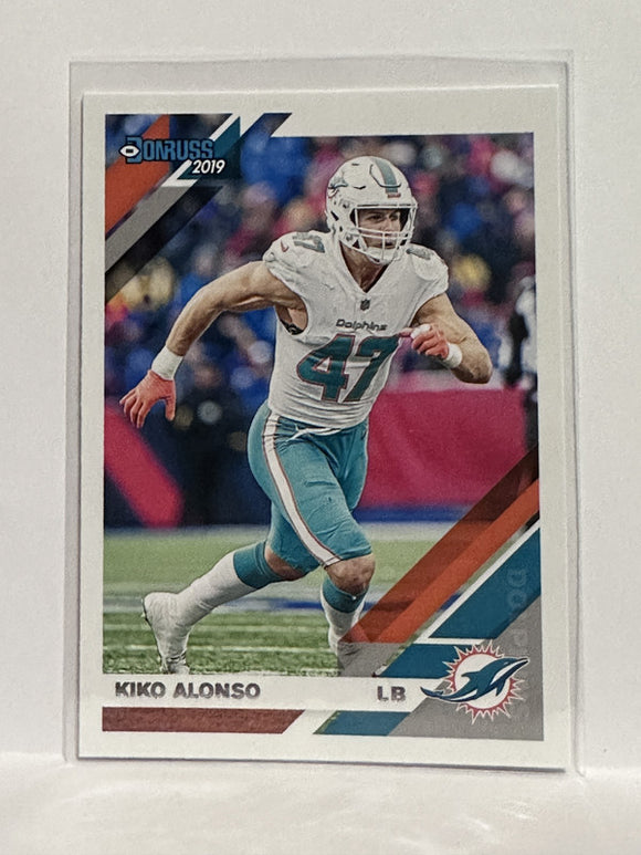 #149 Kiko Alonso Miami Dolphins 2019 Donruss Football Card