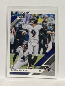 #29 Justin Tucker Baltimore Ravens 2019 Donruss Football Card