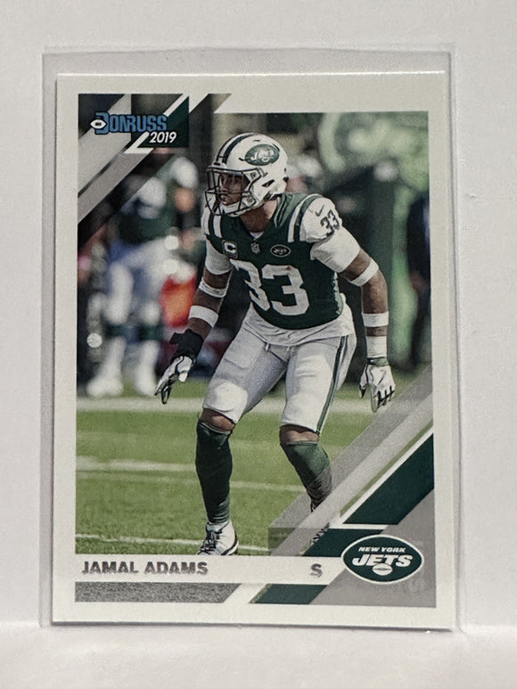 #188 Jamal Adams New York Jets 2019 Donruss Football Card