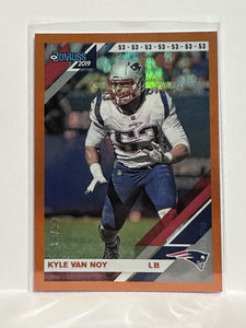 #167 Kyle Van Noy 45/53 New England Patriots 2019 Donruss Football Card