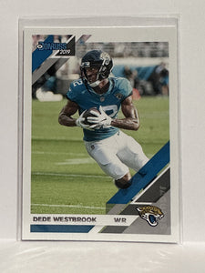 #123 Dede Westbrook Jacksonville Jaguars 2019 Donruss Football Card