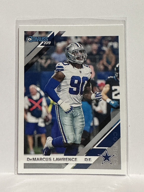 #76 Demarcus Lawrence Dallas Cowboys 2019 Donruss Football Card