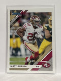 #221 Matt Breida San Francisco 49ers 2019 Donruss Football Card