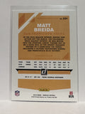 #221 Matt Breida San Francisco 49ers 2019 Donruss Football Card