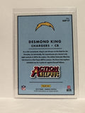 AAP-17 Desmond Kings Action All Pros Los Angeles Chargers 2019 Donruss Football Card