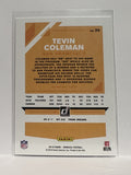 #20 Tevin Coleman San Francisco 49ers 2019 Donruss Football Card