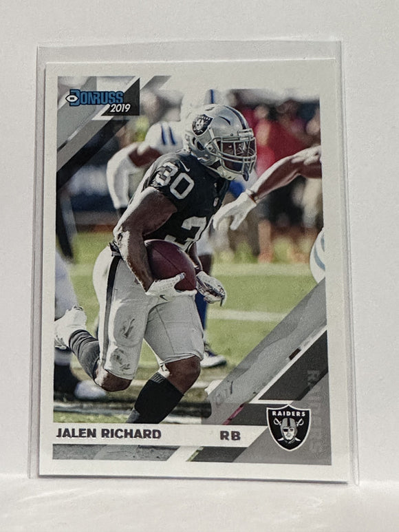 #198 Jalen Richard Oakland Raiders 2019 Donruss Football Card