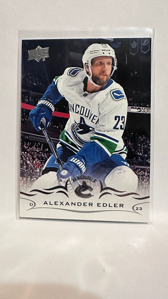 #173 Alezander Edler Vancouver Canucks 18-19 Upper Deck Series 1 Hockey Card