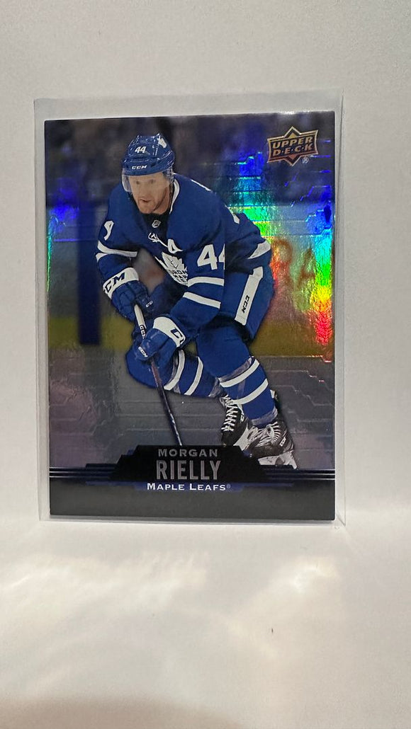 #54 Morgan Rielly Toronto Maple Leafs 20-21 Tim Hortons Upper Deck Hockey Card