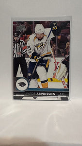 #107 Viktor Arvidsson Nashville Predators 17-18 Upper Deck Series 1 Hockey Card