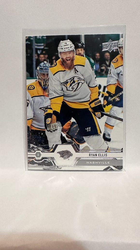 #142 Ryan Ellis Nashville Predators 19-20 Upper Deck Series 1 Hockey Card