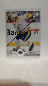 #136 Filip Forsberg Nashville Predators 19-20 Upper Deck Series 1 Hockey Card