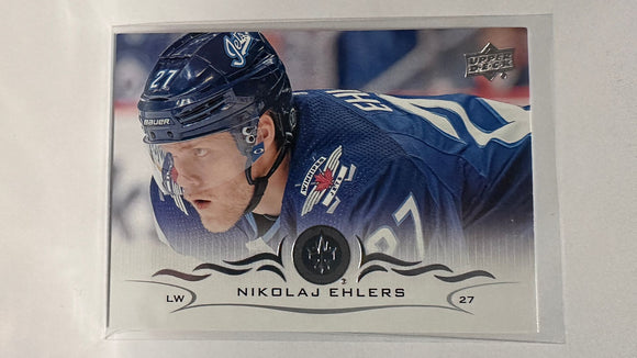 #444 Nikolaj Ehlers Winnipeg Jets 18-19 Upper Deck Series 2 Hockey Card