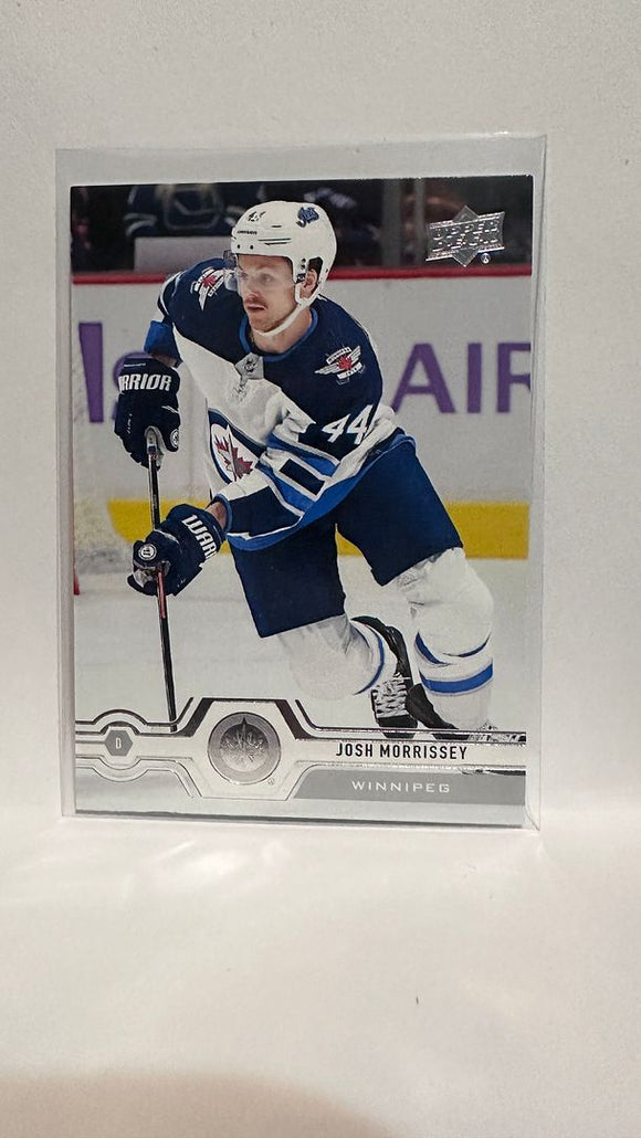 #108 Josh Morrissey Winnipeg Jets 19-20 Upper Deck Series 1 Hockey Card