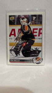 #299 Kirk Mclean Vancouver Canucks 92-93 Upper Deck Hockey Card