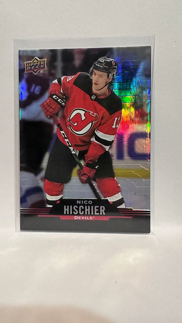 #36 Nico Hishier New Jersey Devils 20-21 Tim Hortons Upper Deck Hockey Card