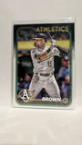 #79 Seth Brown Oakland Athletics 2024 Topps Baseball Card