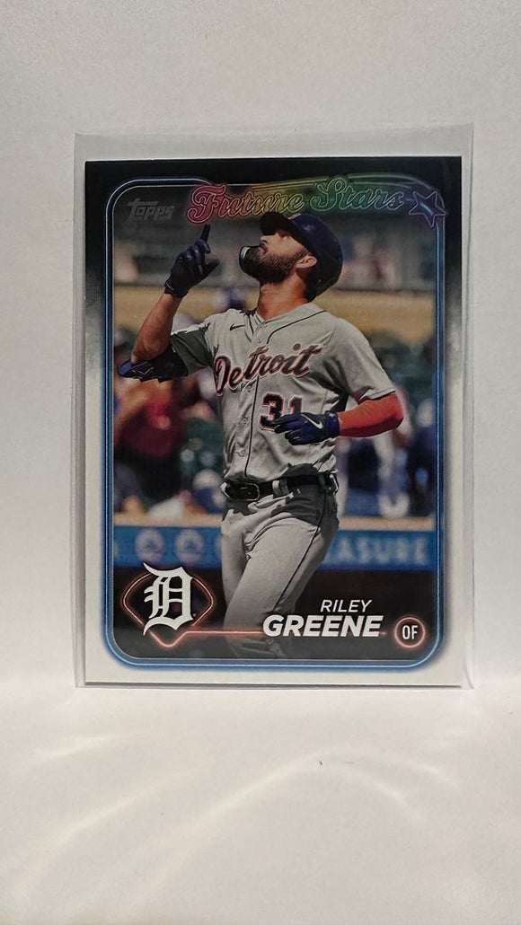 #274 Riley Greene Future Stars Detroit Tigers 2024 Topps Baseball Card