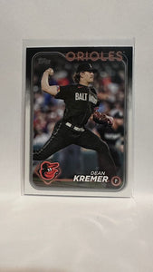 #336 Dean Kremer Baltimore Orioles 2024 Topps Baseball Card