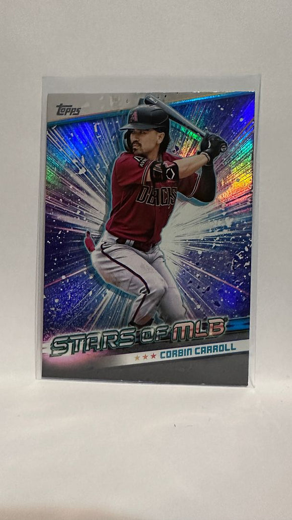 #SMLB-29 Corbin Carroll Stars of MLB Arizona Diamondbacks 2024 Topps Baseball Card