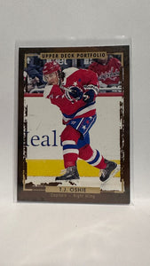 #107 T.J. Oshie Washington Capitals 15-16 Upper Deck Portfolio Hockey Card