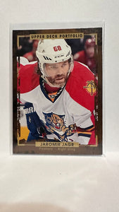 #165 Jaromir Jagr   Florida Panthers 15-16 Upper Deck Portfolio Hockey Card