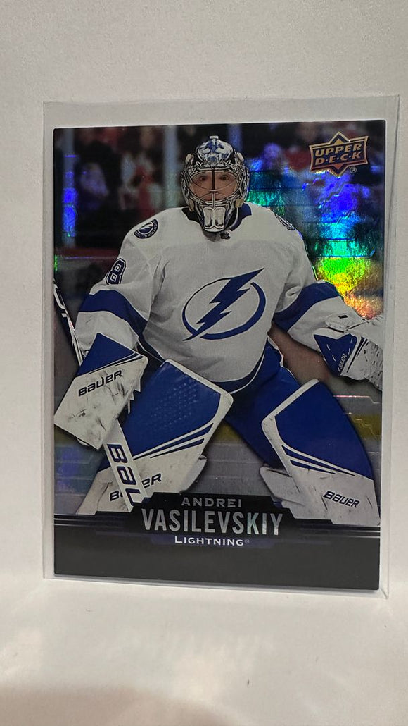 #110 Andrei Vasilevskiy Tampa Bay Lightning 20-21 Tim Hortons Upper Deck Hockey Card