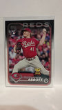 #214 Andrew Abbott All Star Rookie Cincinnati Reds 2024 Topps Baseball Card