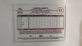 #214 Andrew Abbott All Star Rookie Cincinnati Reds 2024 Topps Baseball Card