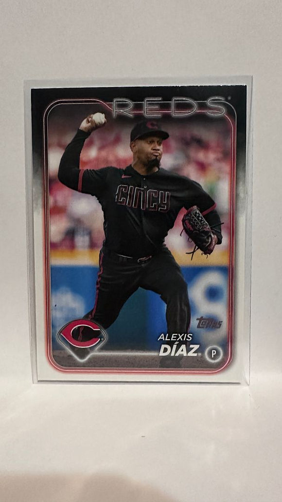 #297 Alexis Diaz Cincinnati Reds 2024 Topps Baseball Card