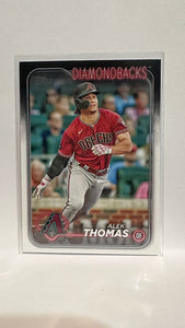 #282 Alex Thomas Arizona Diamondbacks 2024 Topps Baseball Card