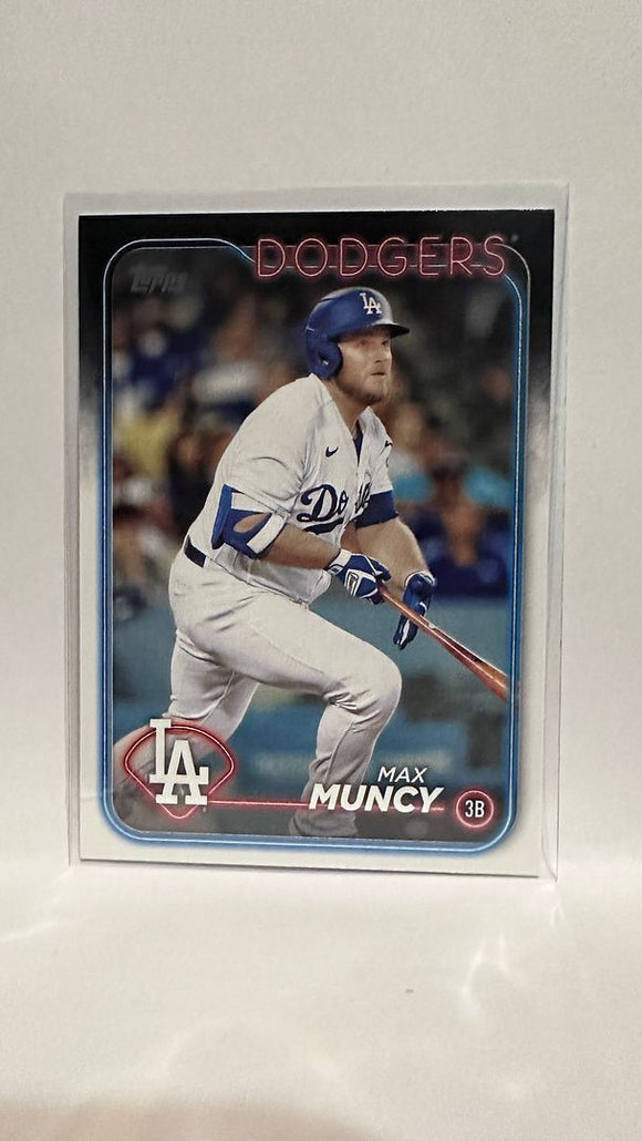 #314 Max Muncy Los Angeles Dodgers 2024 Topps Baseball Card