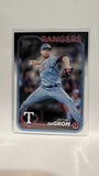 #171 Jacob DeGrom Texas Rangers 2024 Topps Baseball Card