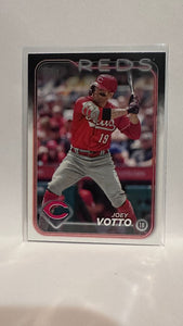 #19 Joey Votto  Cincinnati Reds 2024 Topps Baseball Card