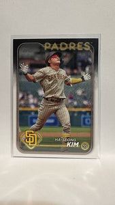 #127 Ha-Seong Kim San Diego Padres 2024 Topps Baseball Card