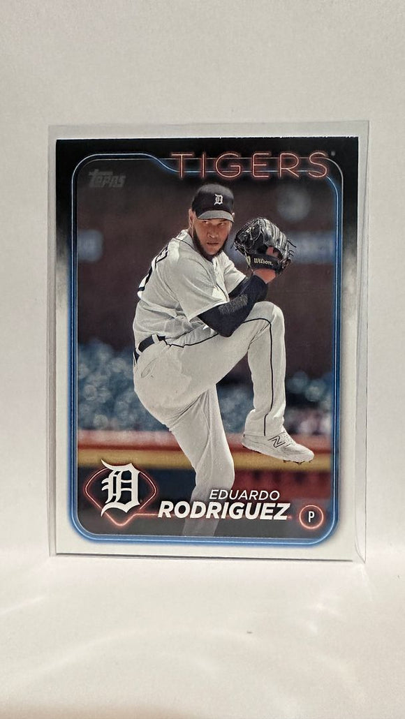 #131 Eduardo Rodriguez Detroit Tigers 2024 Topps Baseball Card