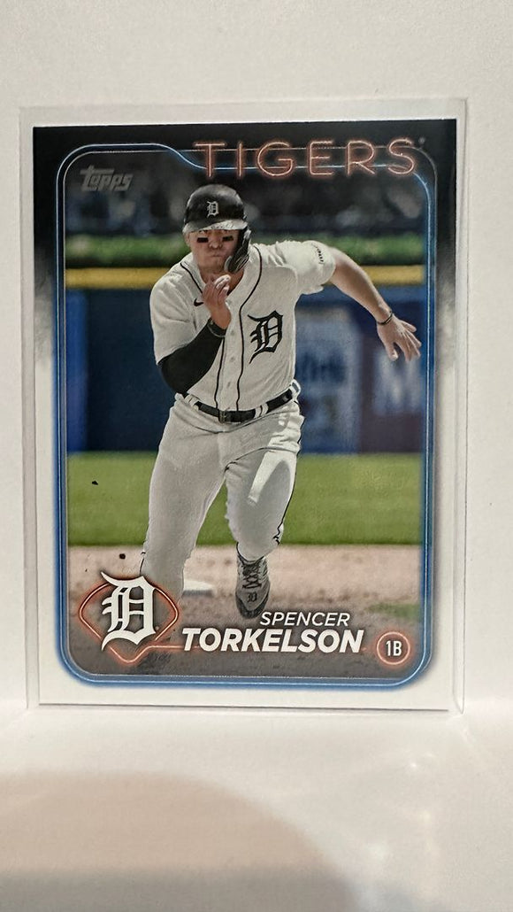 #185 Spencer Torkelson Detroit Tigers 2024 Topps Baseball Card