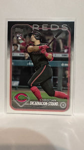 #219 Christian Encarnacion-Strand Rookie Cincinnati Reds 2024 Topps Baseball Card